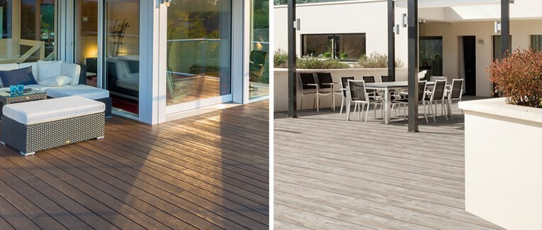 WPC oder Holz Terrassendielen